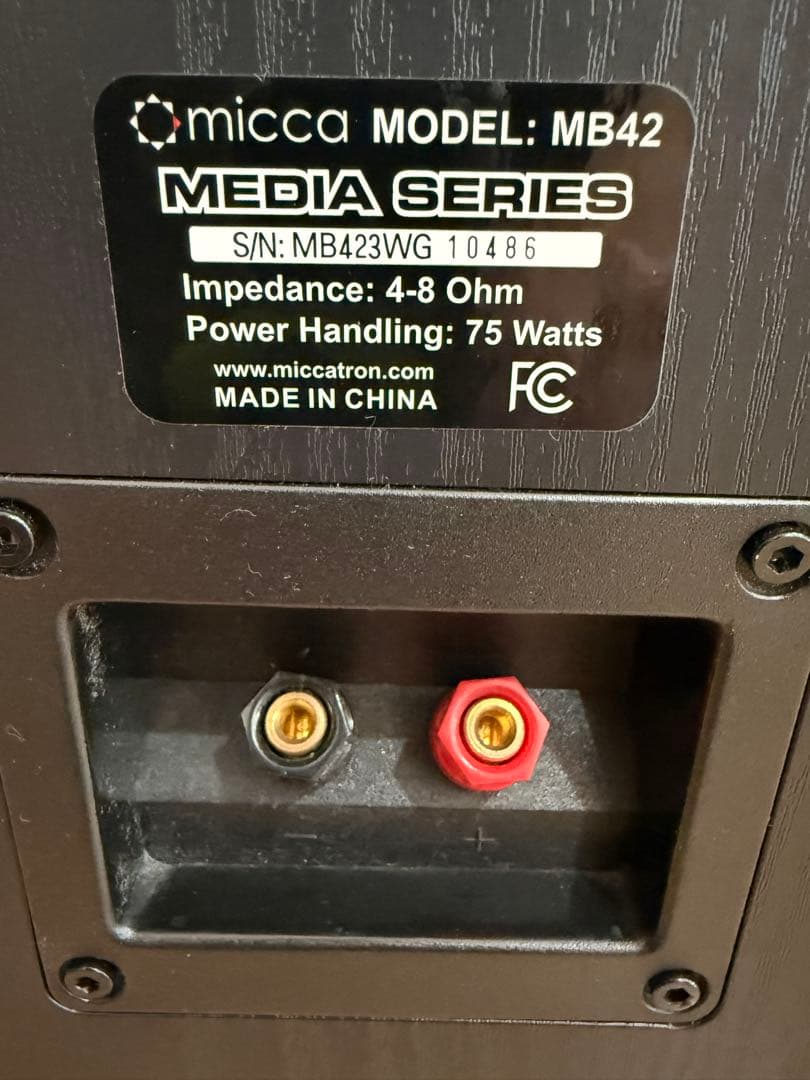 Micca MB42 パッシブスピーカーペア