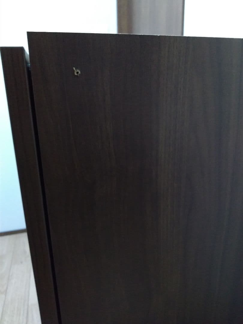 【値下げ中】【住友林業クレスト】靴箱 6段棚付き ダークブラウン