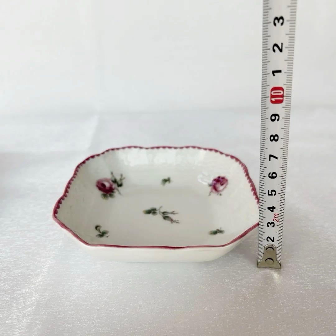 【廃盤】リチャードジリノ　アンティックローズ　スクエアディッシュ　２枚組