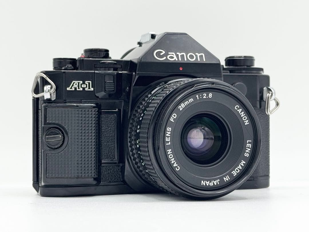 【完動品】Canon A-1 + NEW FD 28mm F2.8