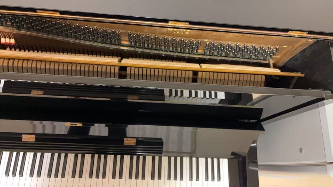 YAMAHA U3G アップライトピアノ 椅子付き