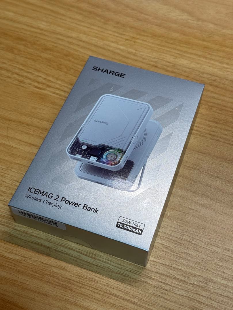 SHARGE ICEMAG 2 マグセーフモバイルバッテリー