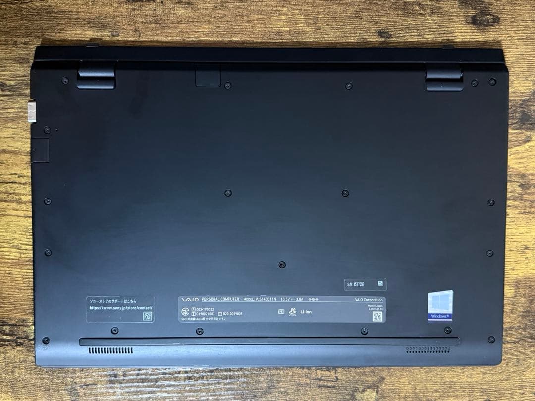 VAIO SX14 ALLBLACK 10世代i7 16g 1t 4K