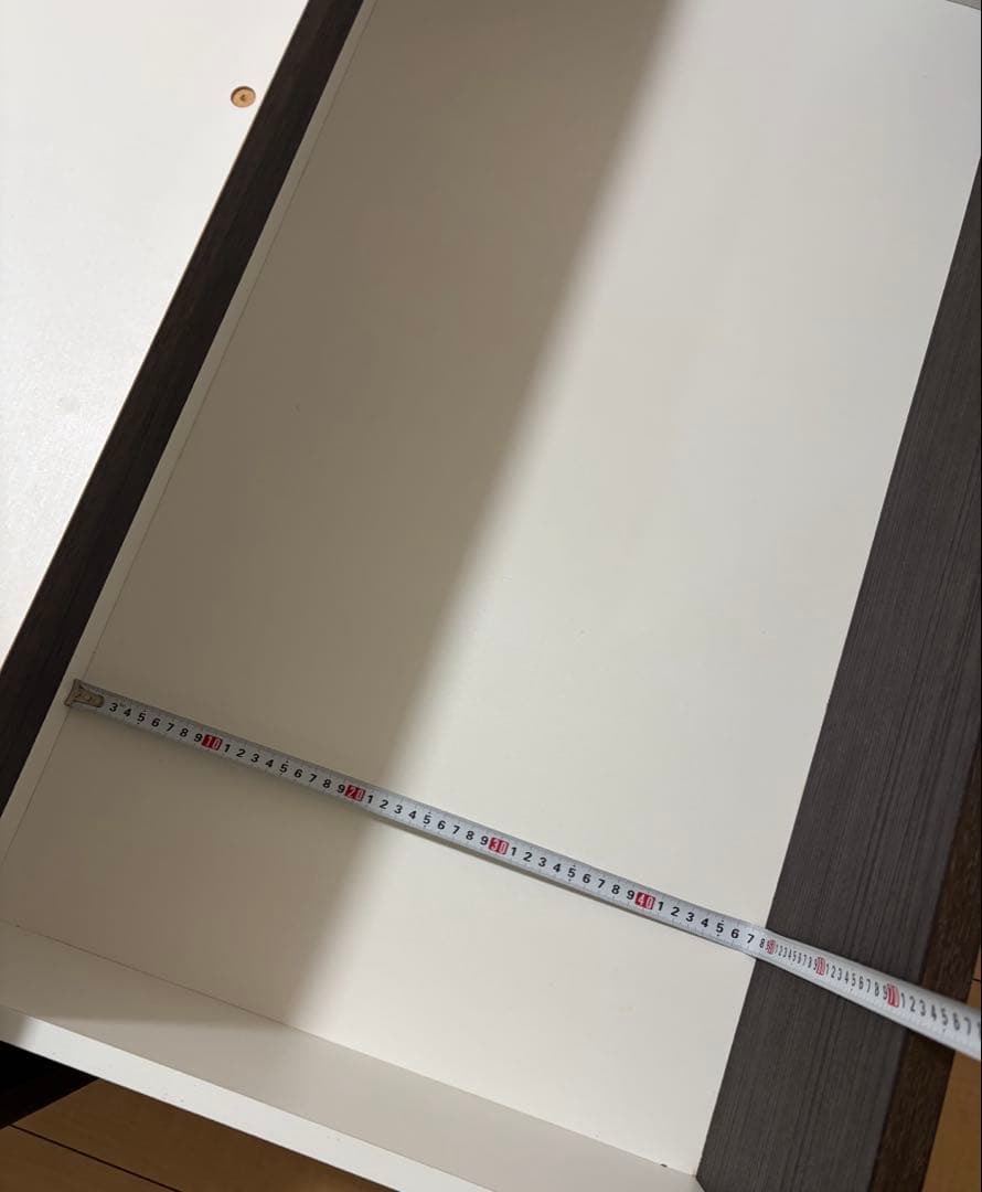 【匿名配送】ニトリ　ダブルベッド　フレーム　ダークブラウン