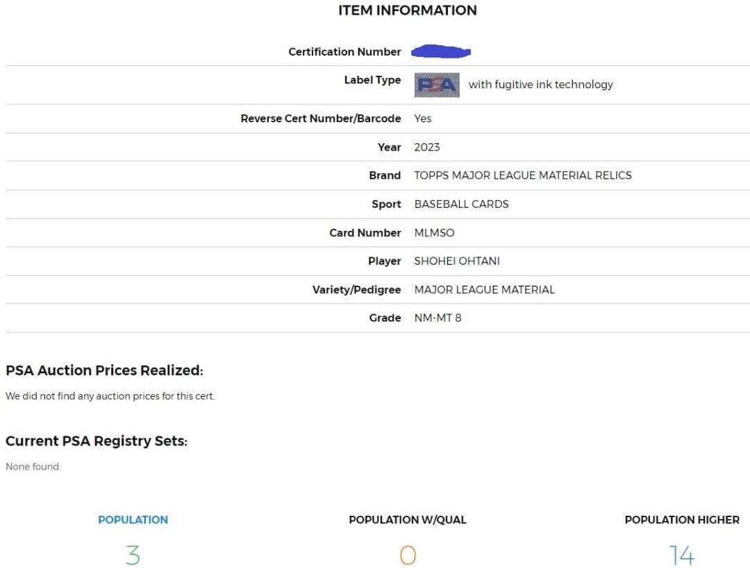 大谷翔平 2023 TOPPS MLB MATERIAL RELICS  カード