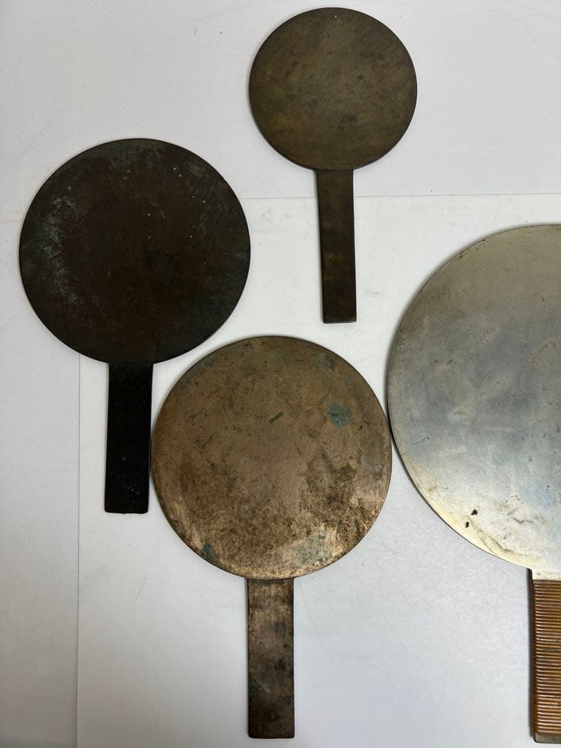 銅鏡　古鏡　６点　在銘　2031g 東K8-0227②タトコニ