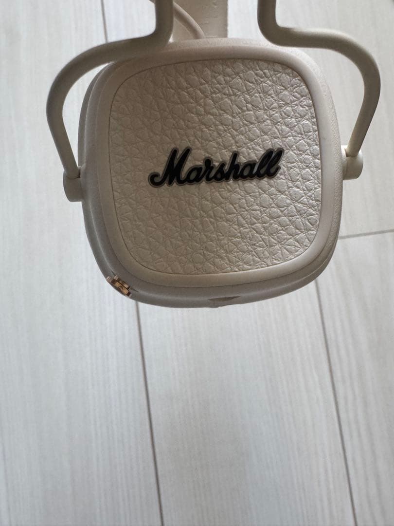 マーシャル ヘッドホン ホワイト 動作確認済