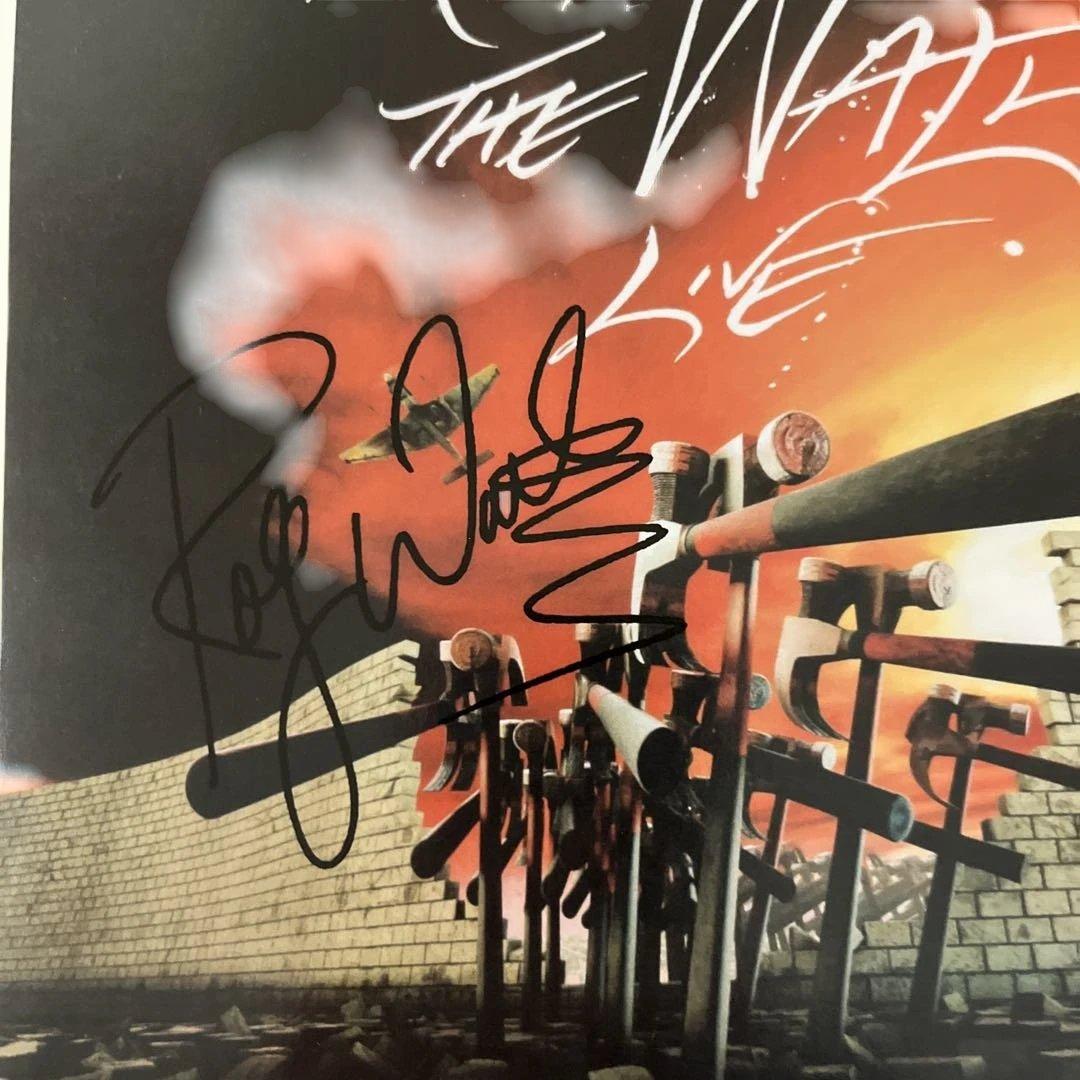 Roger Waters The Wall Live サイン入りポスターとパス