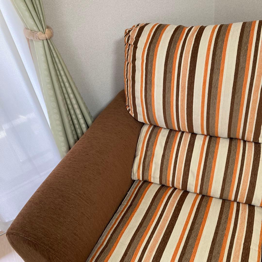 [N-2864] ニトリ ソファー 2人掛けソファ 大サイズ