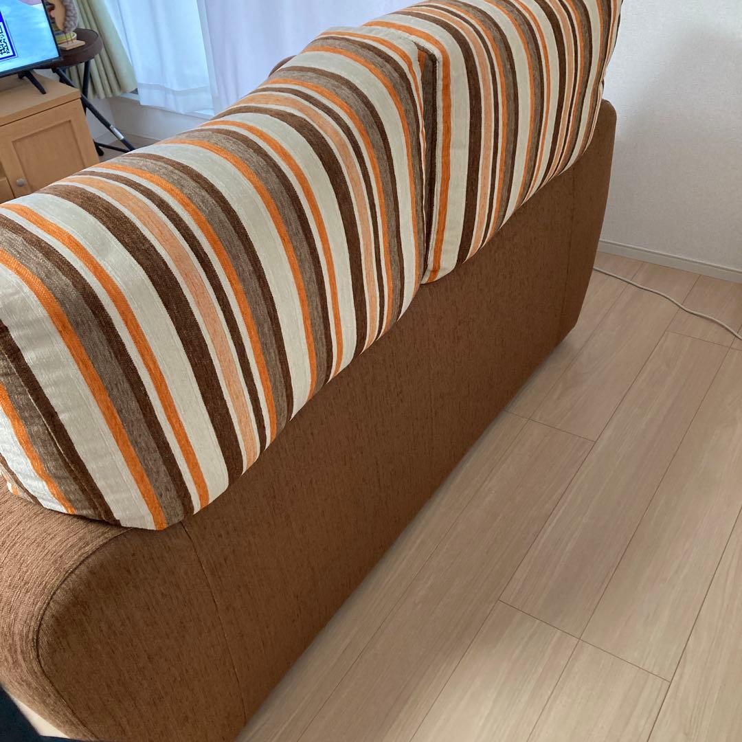 [N-2864] ニトリ ソファー 2人掛けソファ 大サイズ