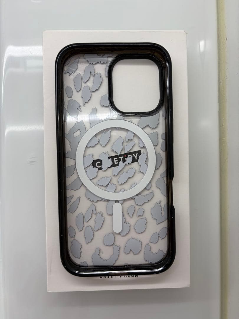 CASETIFY ヒョウ柄 iPhone16ケース