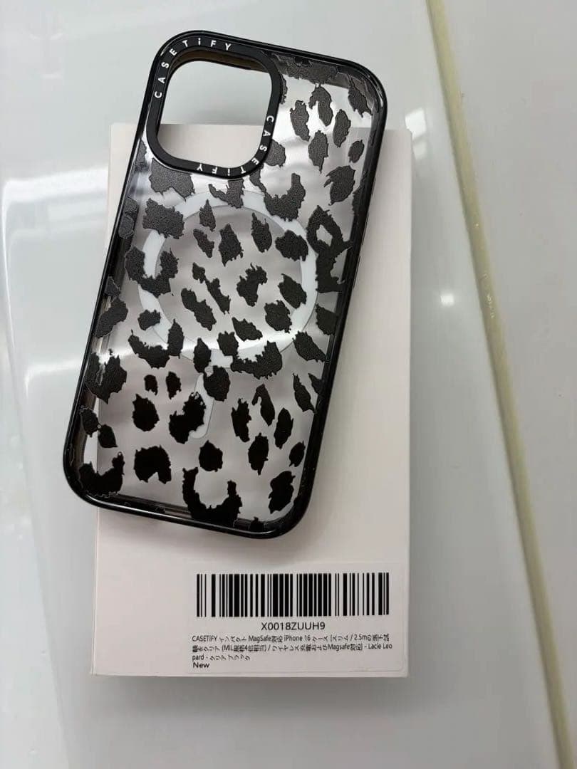 CASETIFY ヒョウ柄 iPhone16ケース