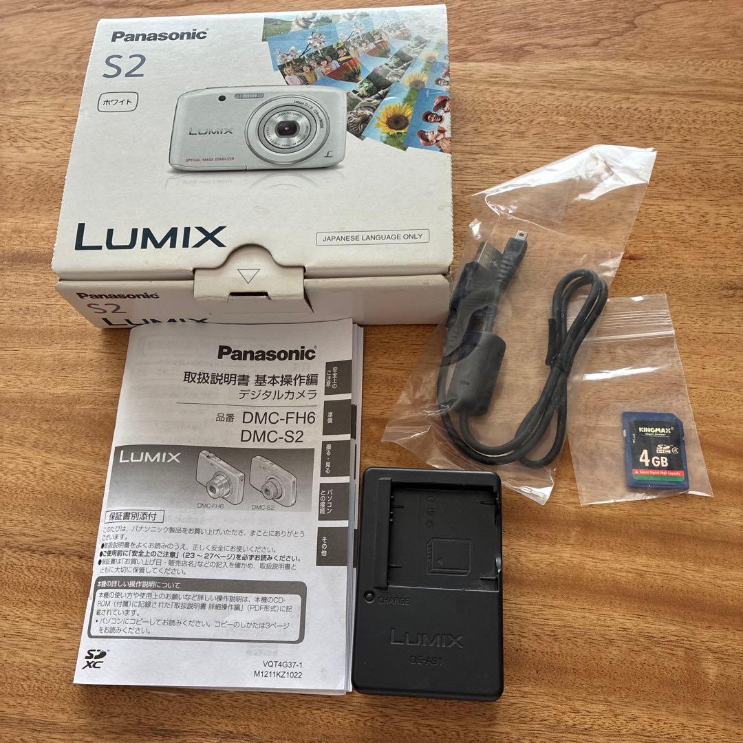 使用数回 美品　LUMIX DMC-S2