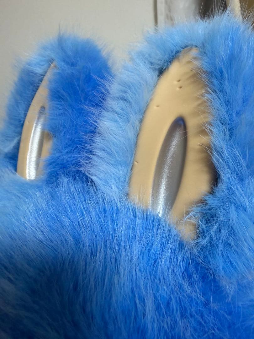 超特大60cmジモモ スカイブルー 羽付きスペシャルオーダー