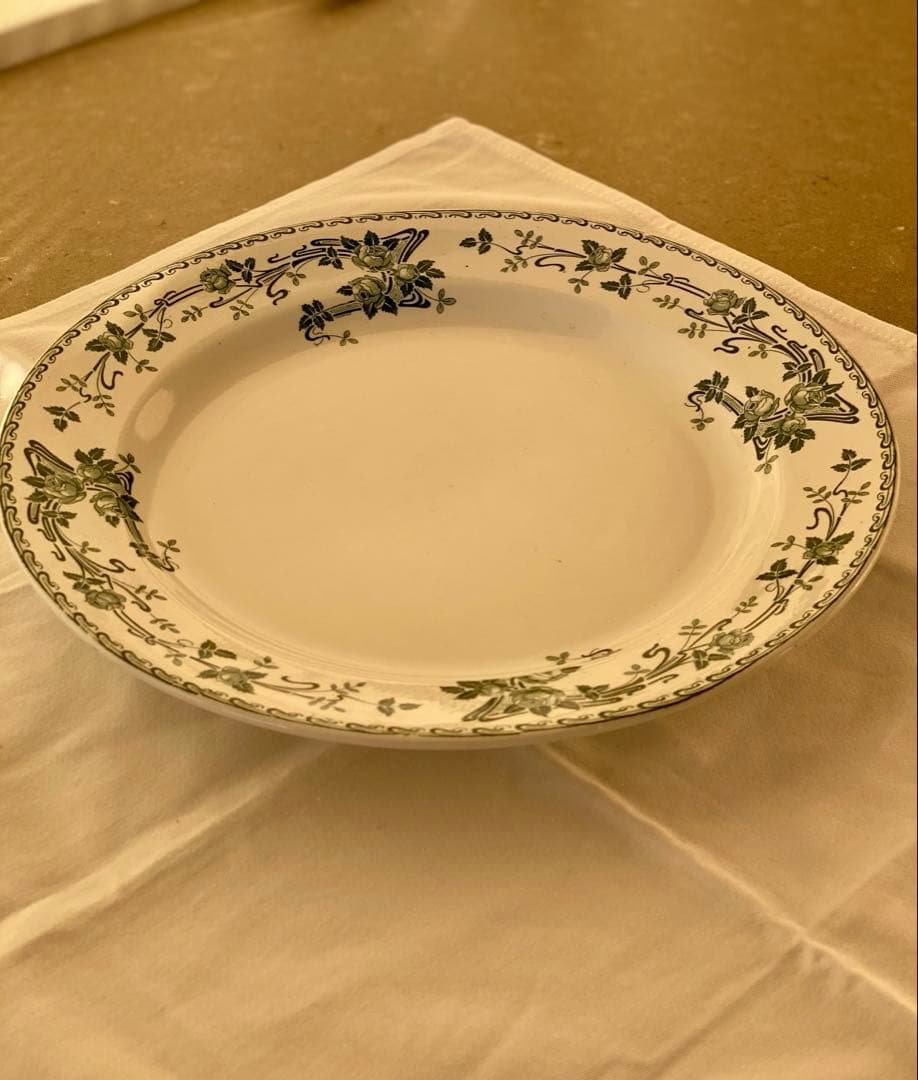 限定値下げ　フランス アンティーク プレート28cm 大皿 パリヴィンテージ