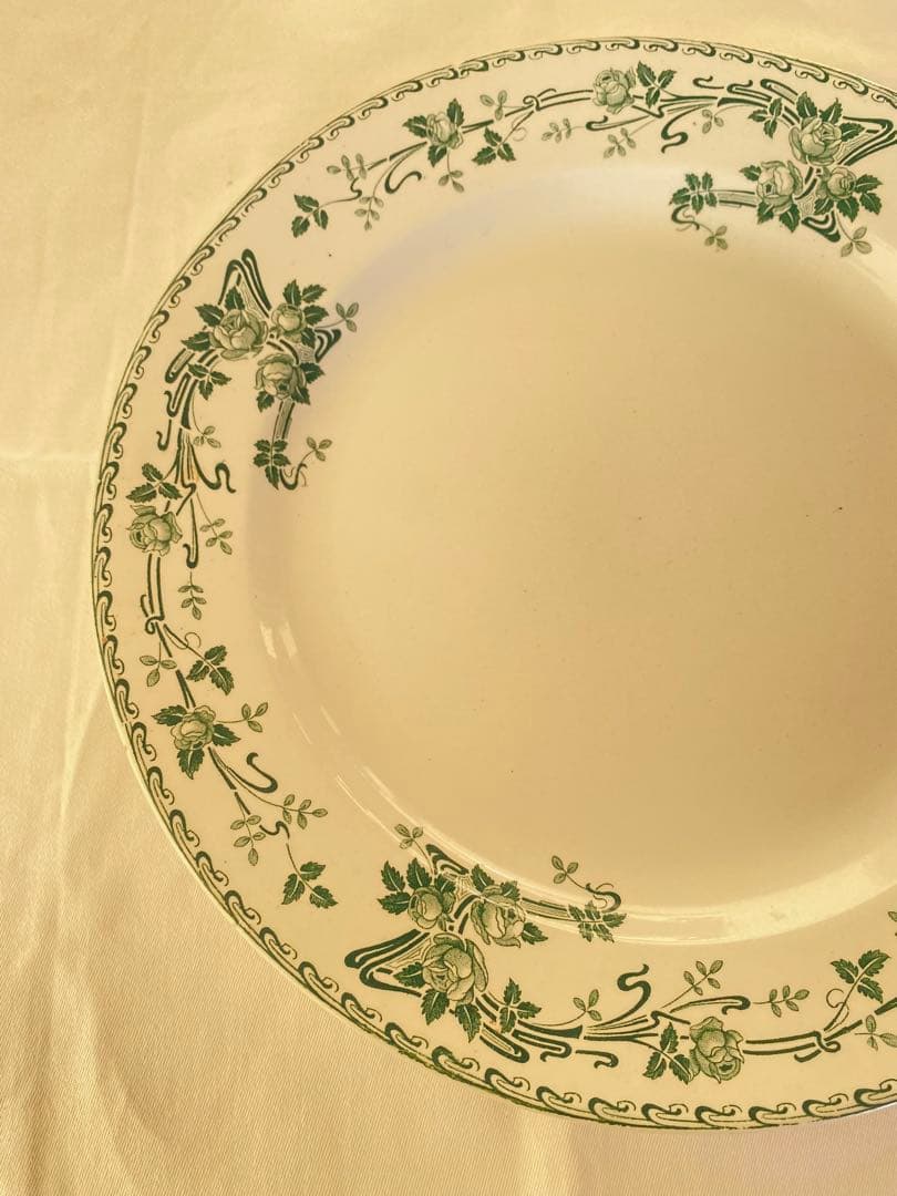 限定値下げ　フランス アンティーク プレート28cm 大皿 パリヴィンテージ