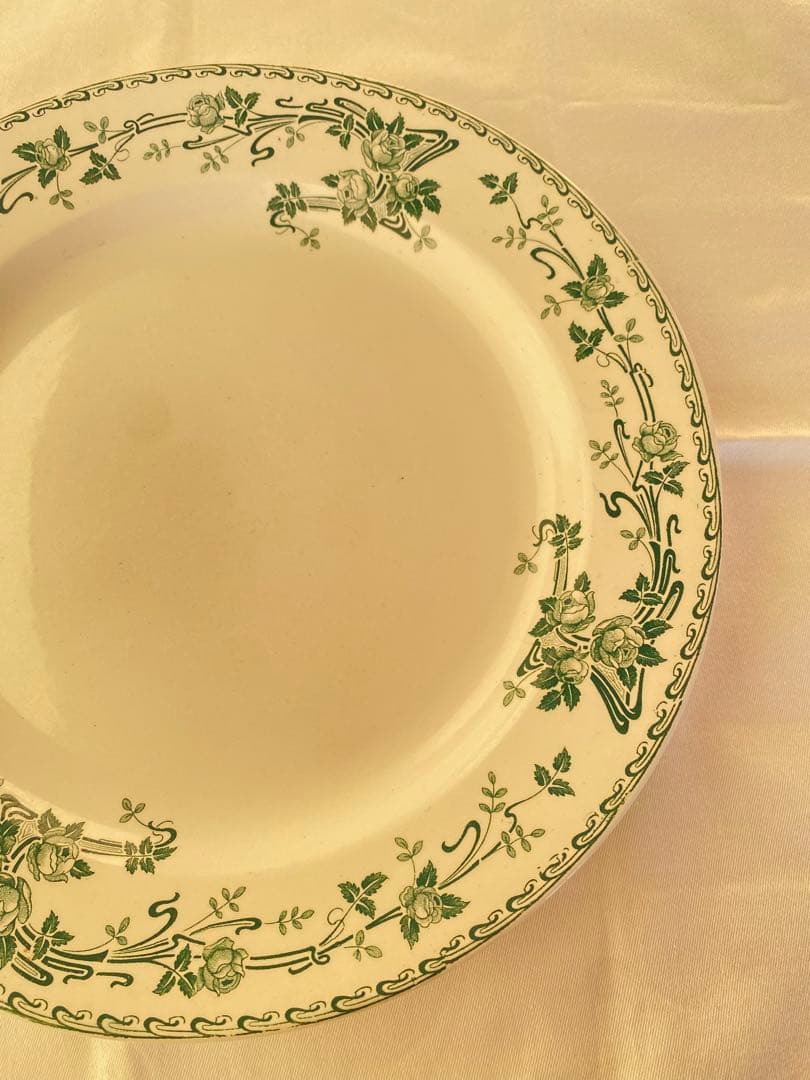 限定値下げ　フランス アンティーク プレート28cm 大皿 パリヴィンテージ