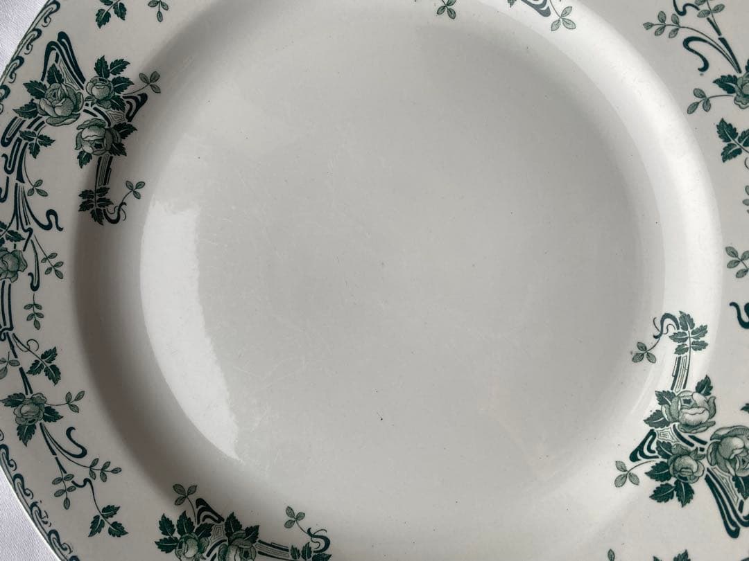 限定値下げ　フランス アンティーク プレート28cm 大皿 パリヴィンテージ