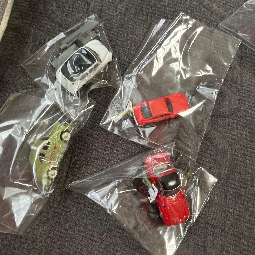 レトロ‼️ ミニチュア カー バイクなど 人間付き 44個入り