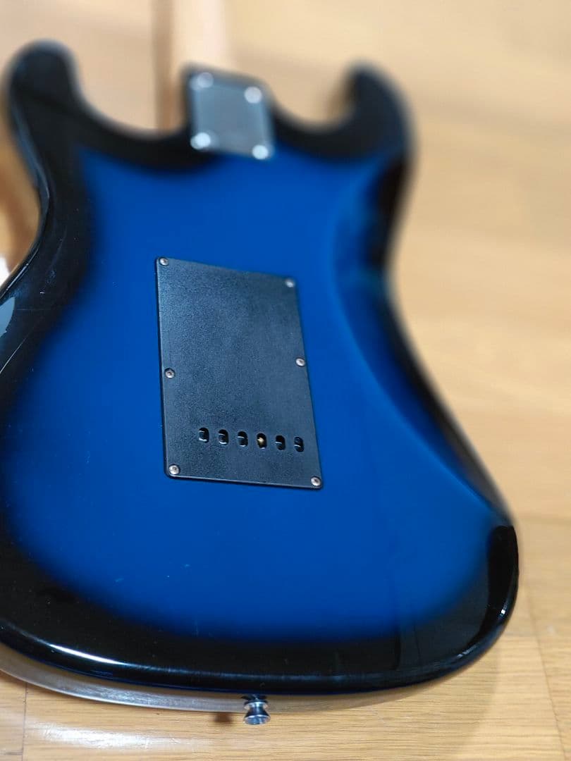初心者練習用FORMESTAR エレキギター ブラック/ブルー