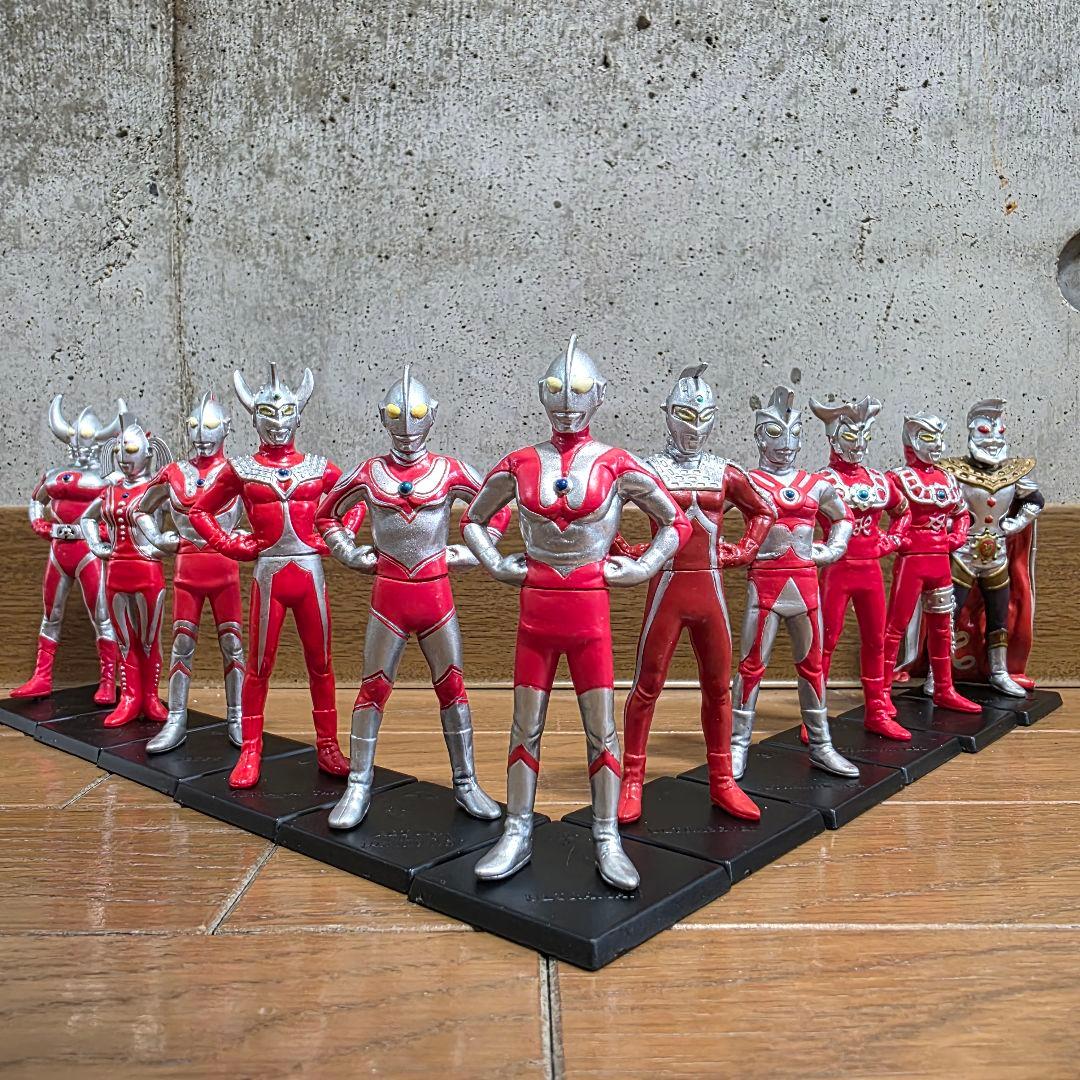 [絶版]HGウルトラマンPart30　我ら、ウルトラ戦士編 ガシャポン全11種