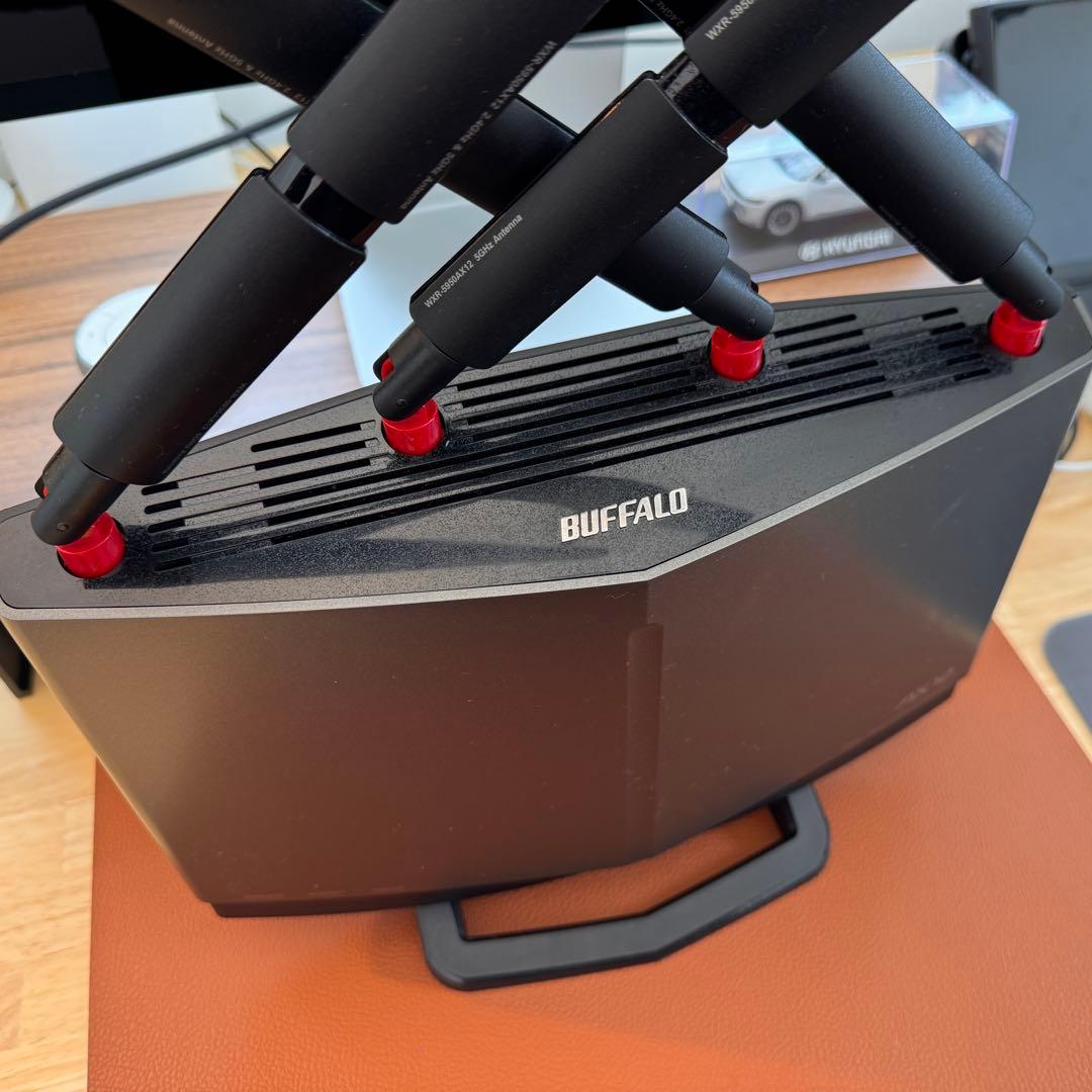 BUFFALO WXR-6000AX12S×2台 WXR-5950AX12×1台