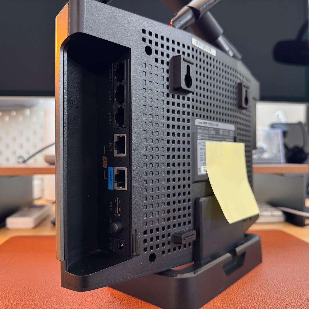 BUFFALO WXR-6000AX12S×2台 WXR-5950AX12×1台