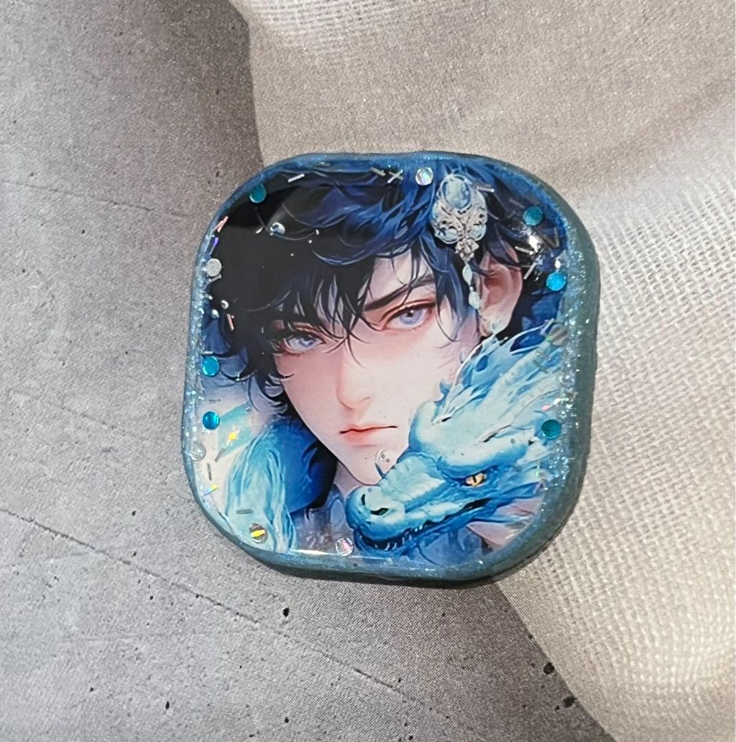 感謝価格(ㅅ´꒳` )龍と少年 レジンヘアゴム