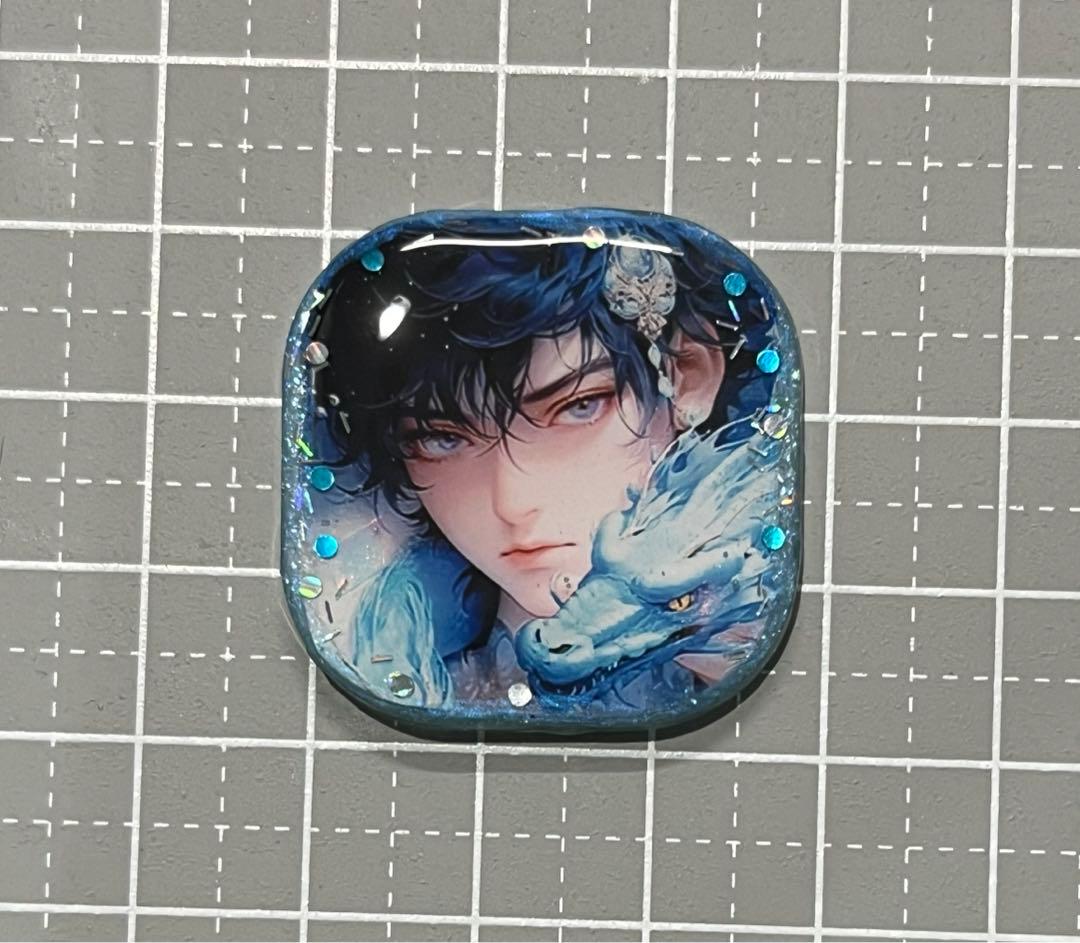 感謝価格(ㅅ´꒳` )龍と少年 レジンヘアゴム