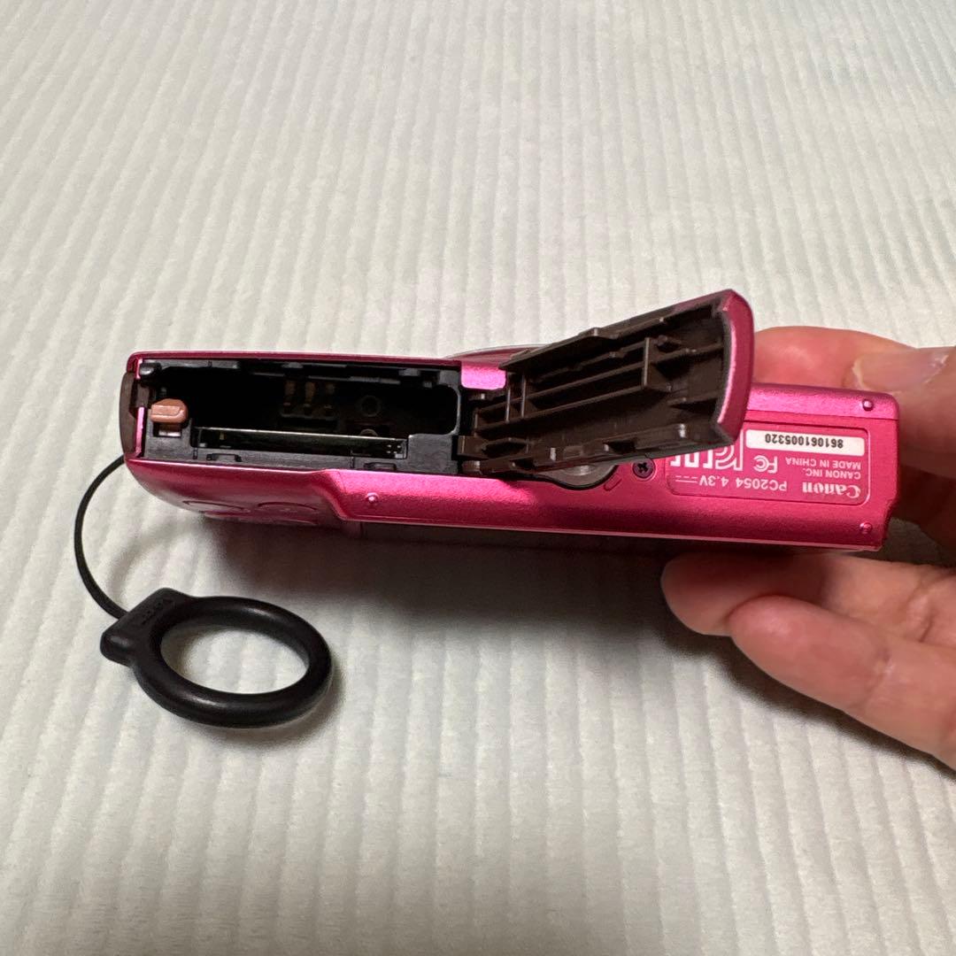 Canon IXY ピンク コンパクト デジタルカメラ ジャンク品