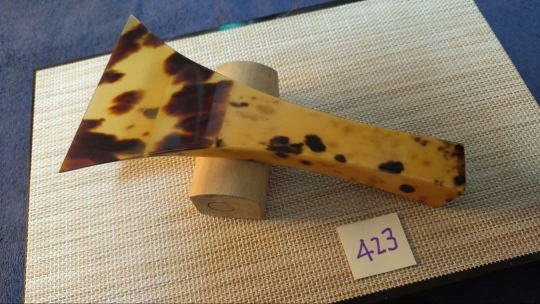 三味線バチ【送料無料】423津軽三味線べっ甲装飾