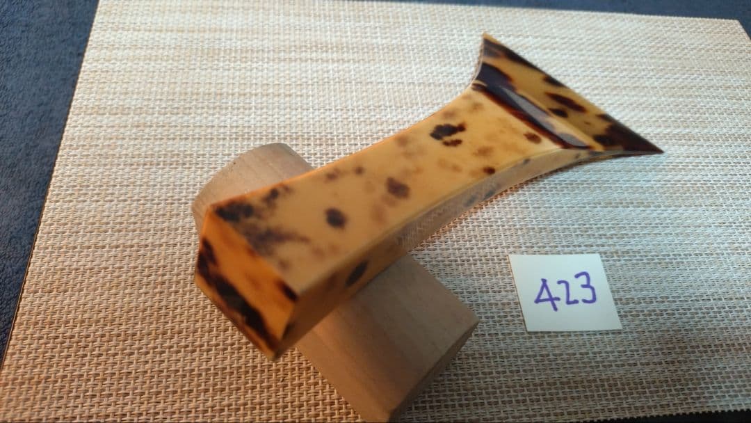 三味線バチ【送料無料】423津軽三味線べっ甲装飾