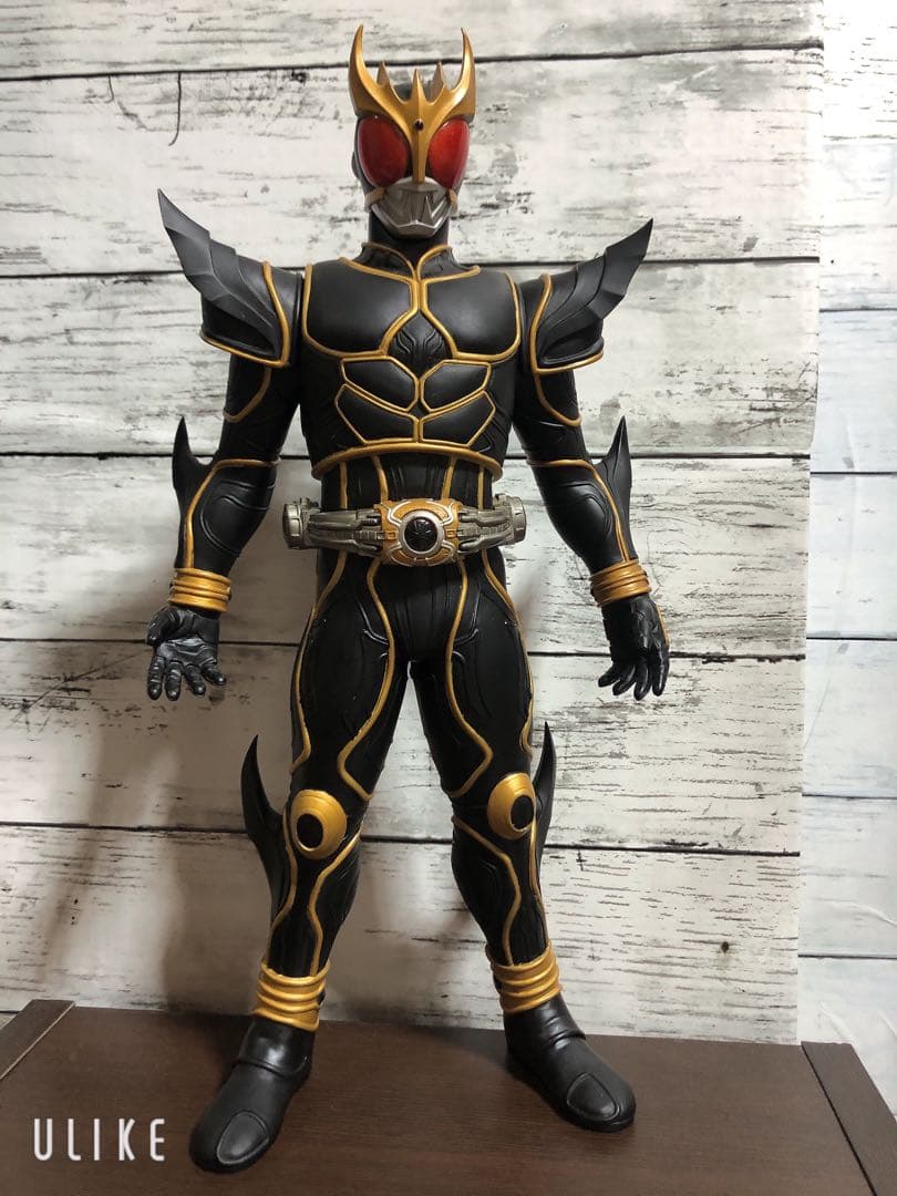 仮面ライダー クウガビックソフビフィギュア アルティメットフォーム＋マスクコレ