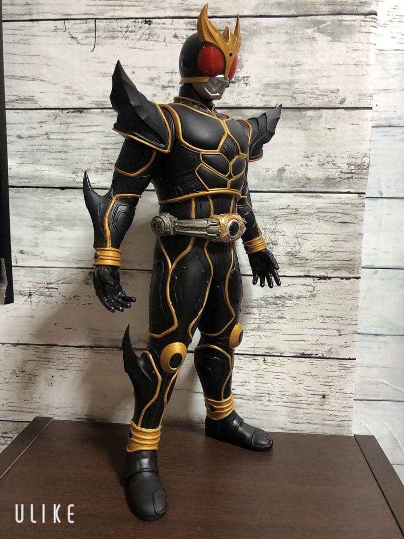 仮面ライダー クウガビックソフビフィギュア アルティメットフォーム＋マスクコレ