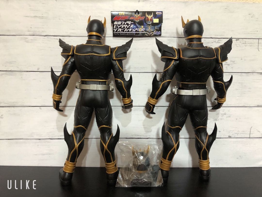 仮面ライダー クウガビックソフビフィギュア アルティメットフォーム＋マスクコレ