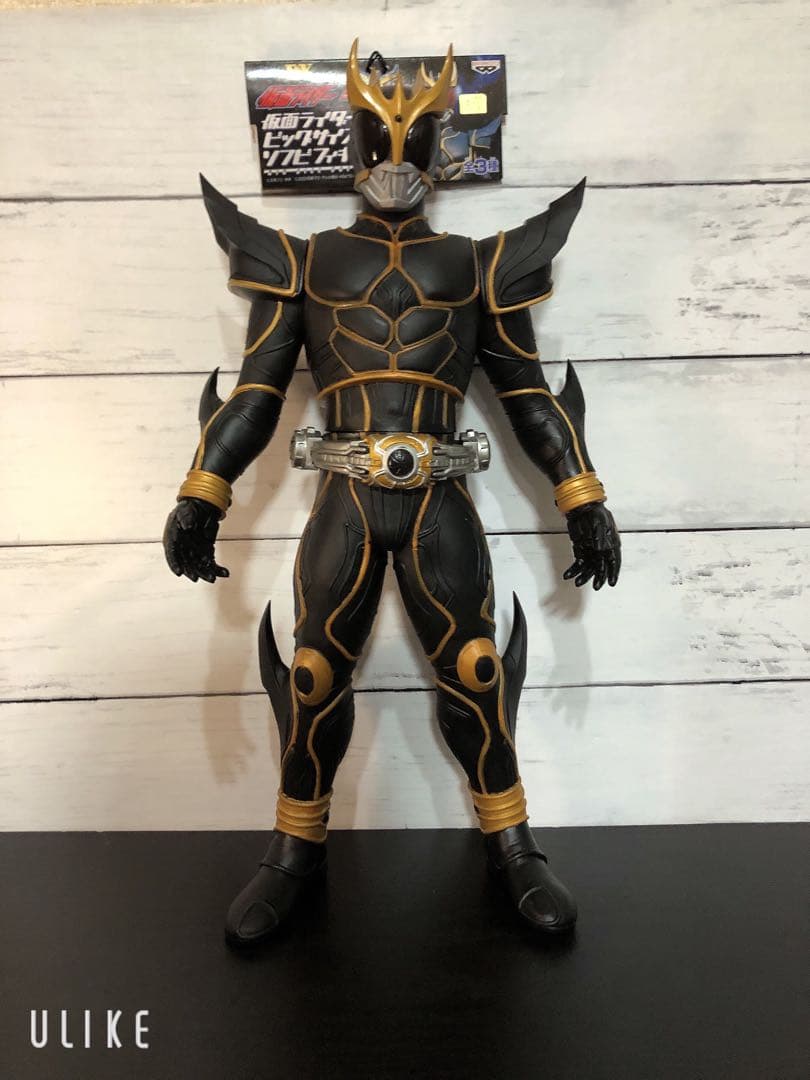 仮面ライダー クウガビックソフビフィギュア アルティメットフォーム＋マスクコレ