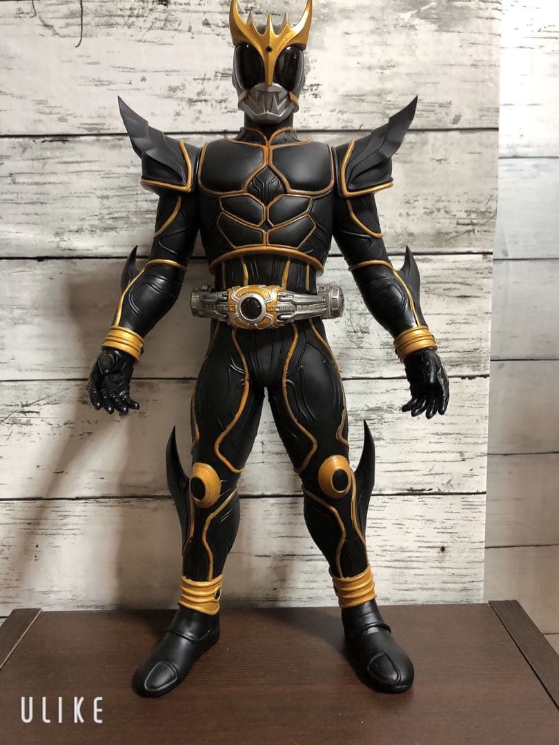 仮面ライダー クウガビックソフビフィギュア アルティメットフォーム＋マスクコレ