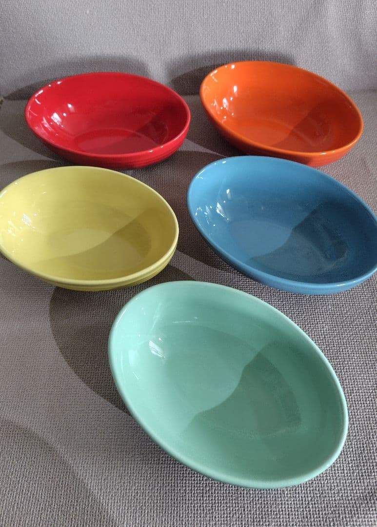 【新品】LE CREUSET オーバルサービングボウル 5個セット