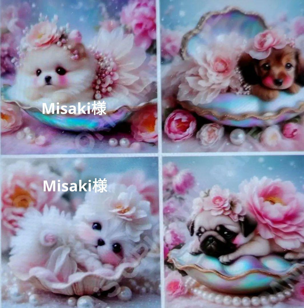 ポメラニアン・ダックス・マルチーズ・パグ・ヨーキー・シーズ虹色貝殻