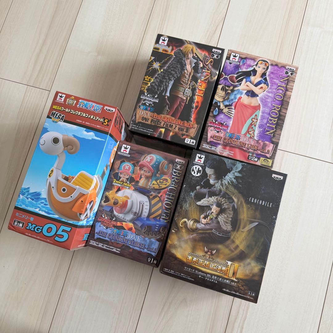 未開封★ワンピース フィギュアセット ワーコレ ミニメリー ブラキオ チョッパー