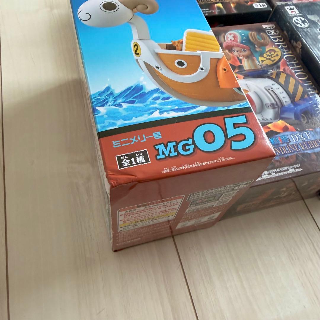 未開封★ワンピース フィギュアセット ワーコレ ミニメリー ブラキオ チョッパー