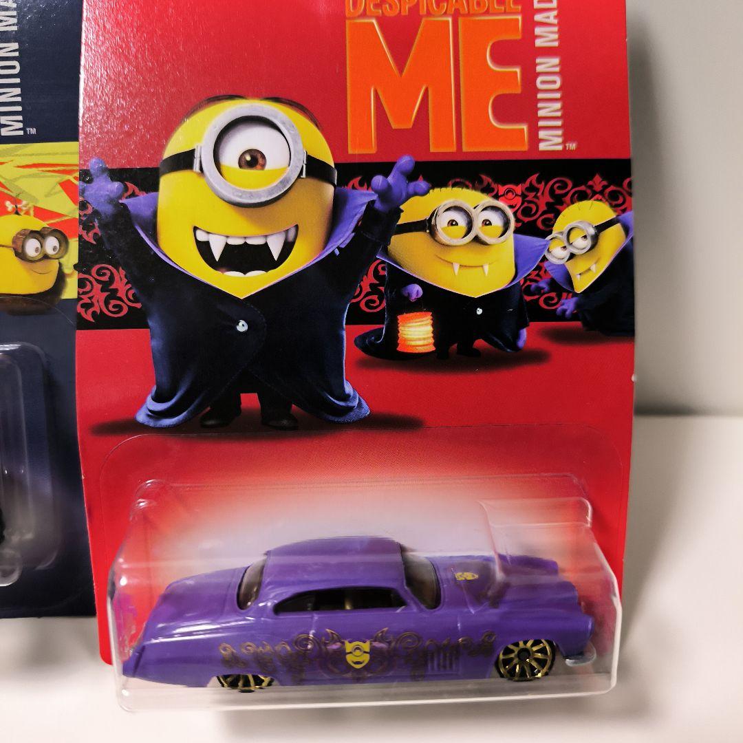 ミニオンモデルのホットウィールミニカー7台