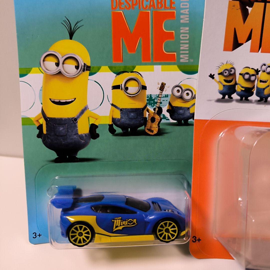 ミニオンモデルのホットウィールミニカー7台