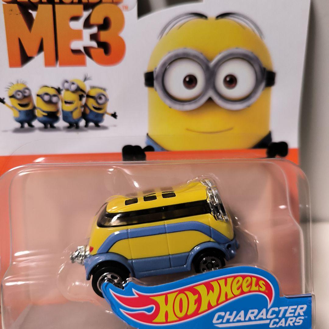 ミニオンモデルのホットウィールミニカー7台