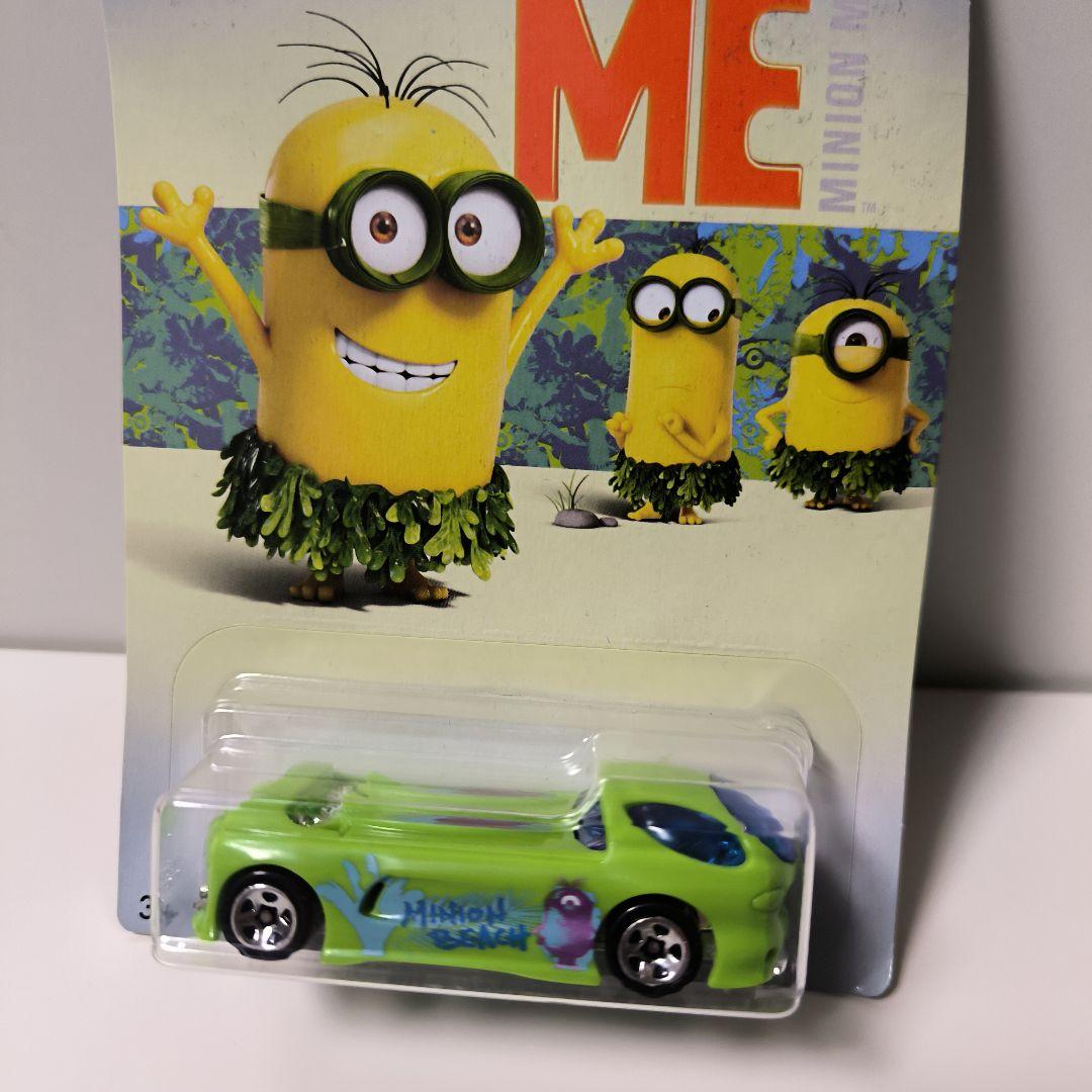 ミニオンモデルのホットウィールミニカー7台