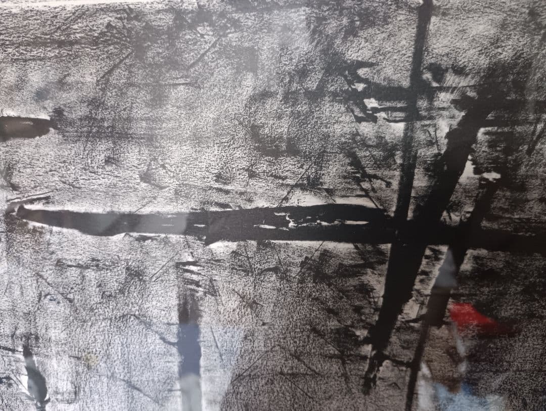 Yuan Ming Q 抽象画 版画 10/10 83✕65cm