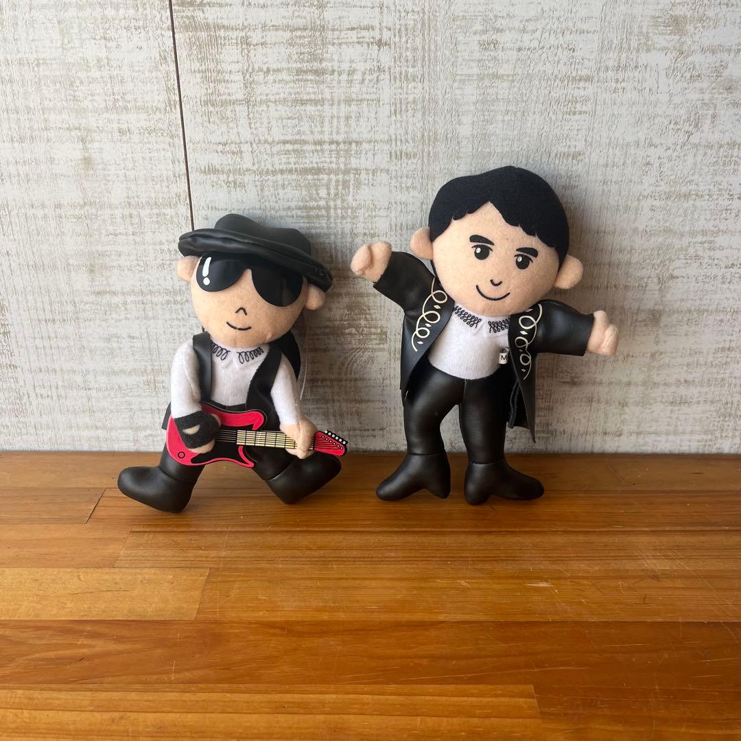 【中古品】CHAGE and ASKA マスコット ぬいぐるみ チャゲアス
