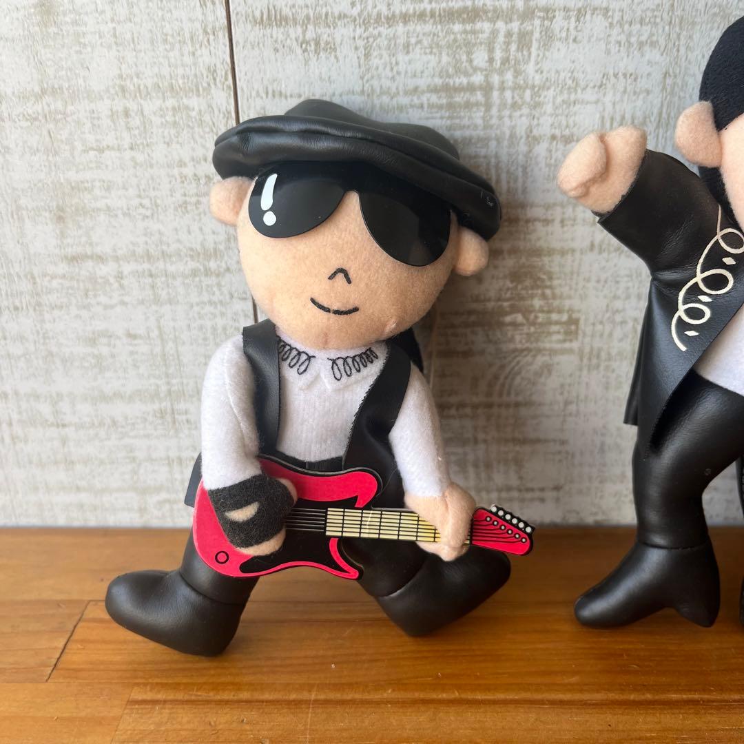 【中古品】CHAGE and ASKA マスコット ぬいぐるみ チャゲアス