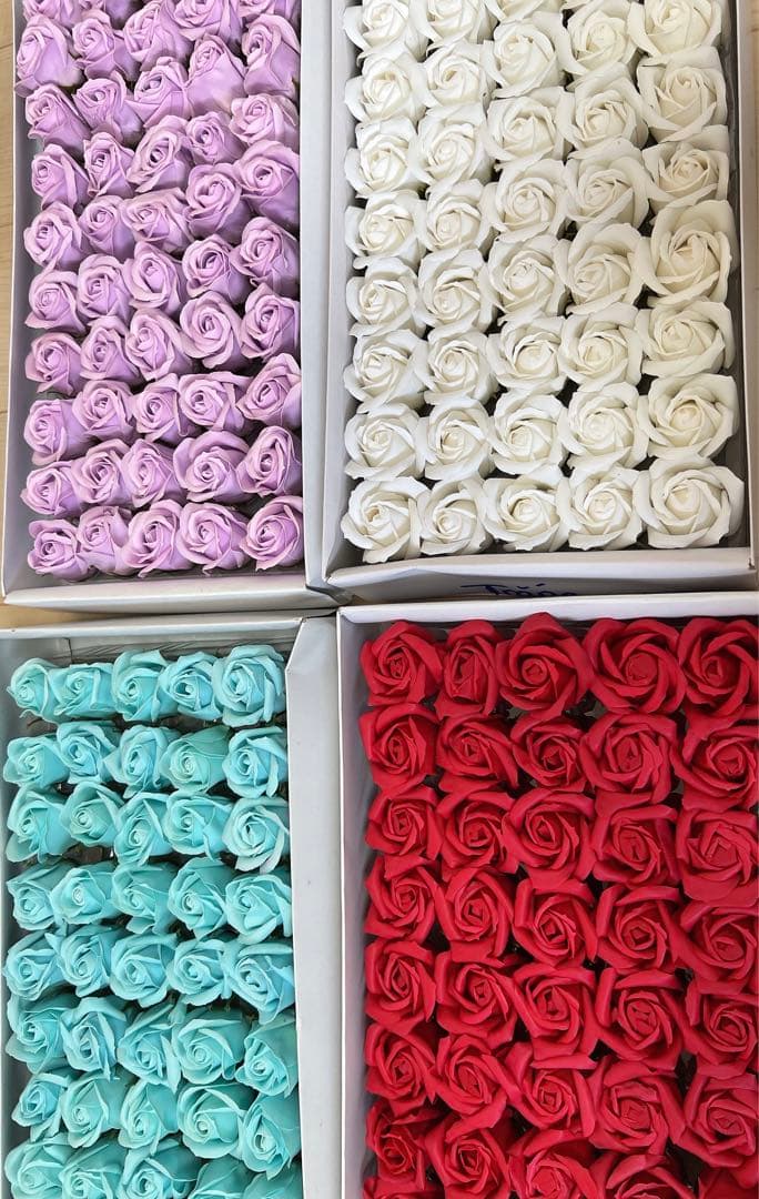 ソープフラワー薔薇 お誕生日 ・記念日 プレゼント 花束　母の日