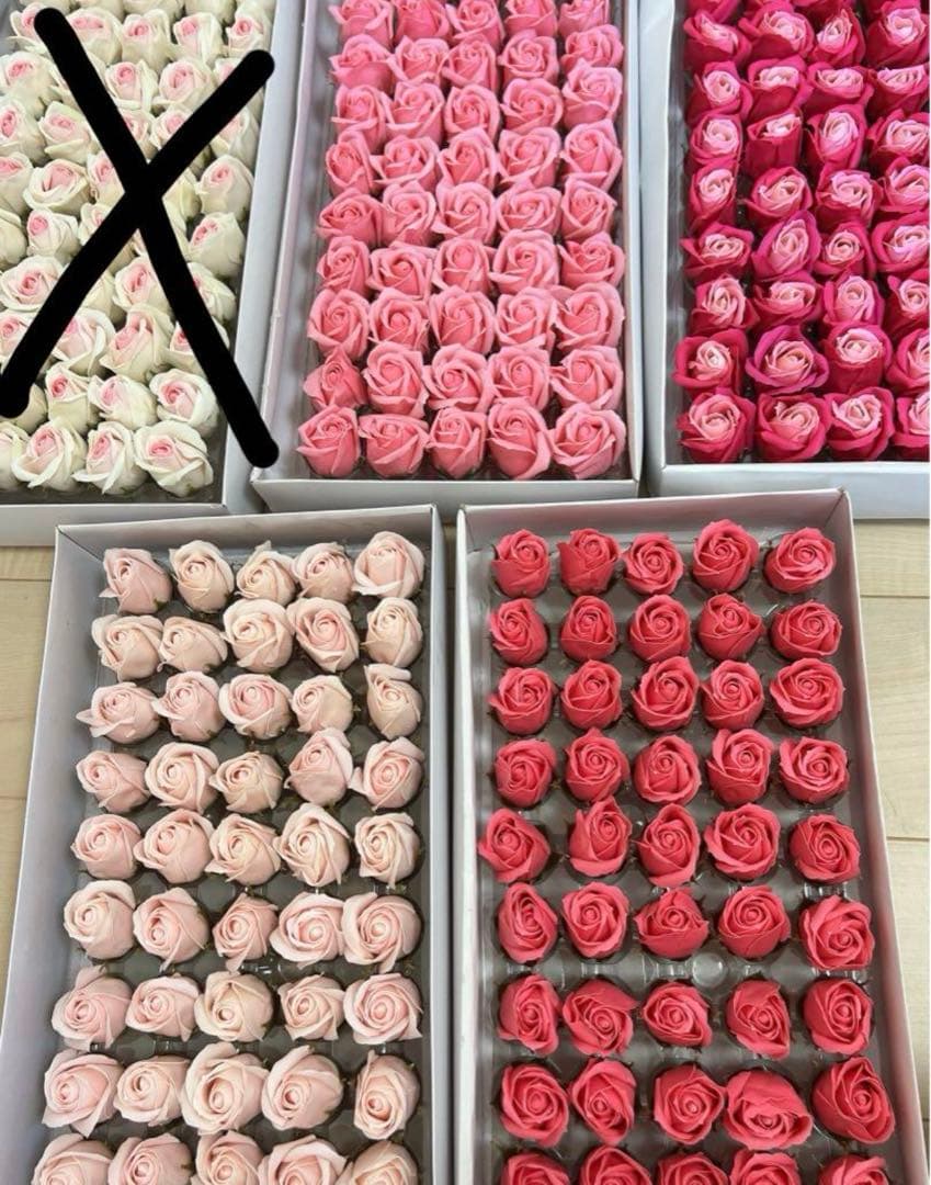 ソープフラワー薔薇 お誕生日 ・記念日 プレゼント 花束　母の日